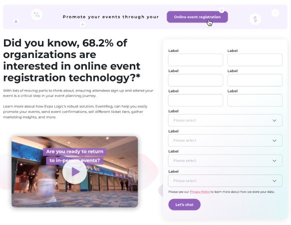 ExpoLogic Landing Page