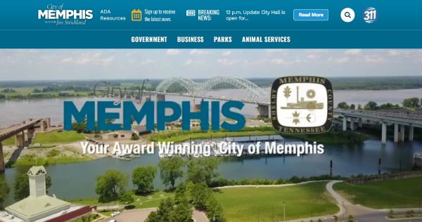 City of Memphis TN Website Build
